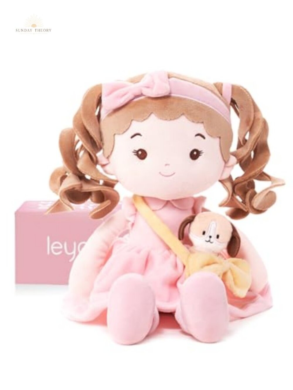 16 inch Soft Plush Baby Doll, Rag Doll for 1 Year Old Girl Gift